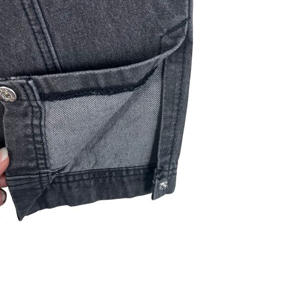 Maniere De Voir NWT Washed Black Cargo Balloon Fit Jeans - Picture 4 of 8